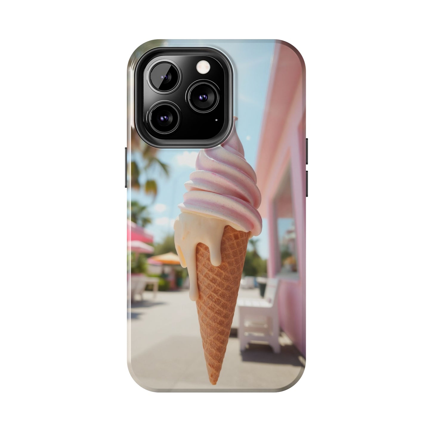 Ice Cream Cone Phone Case – Tough and Stylish Protection