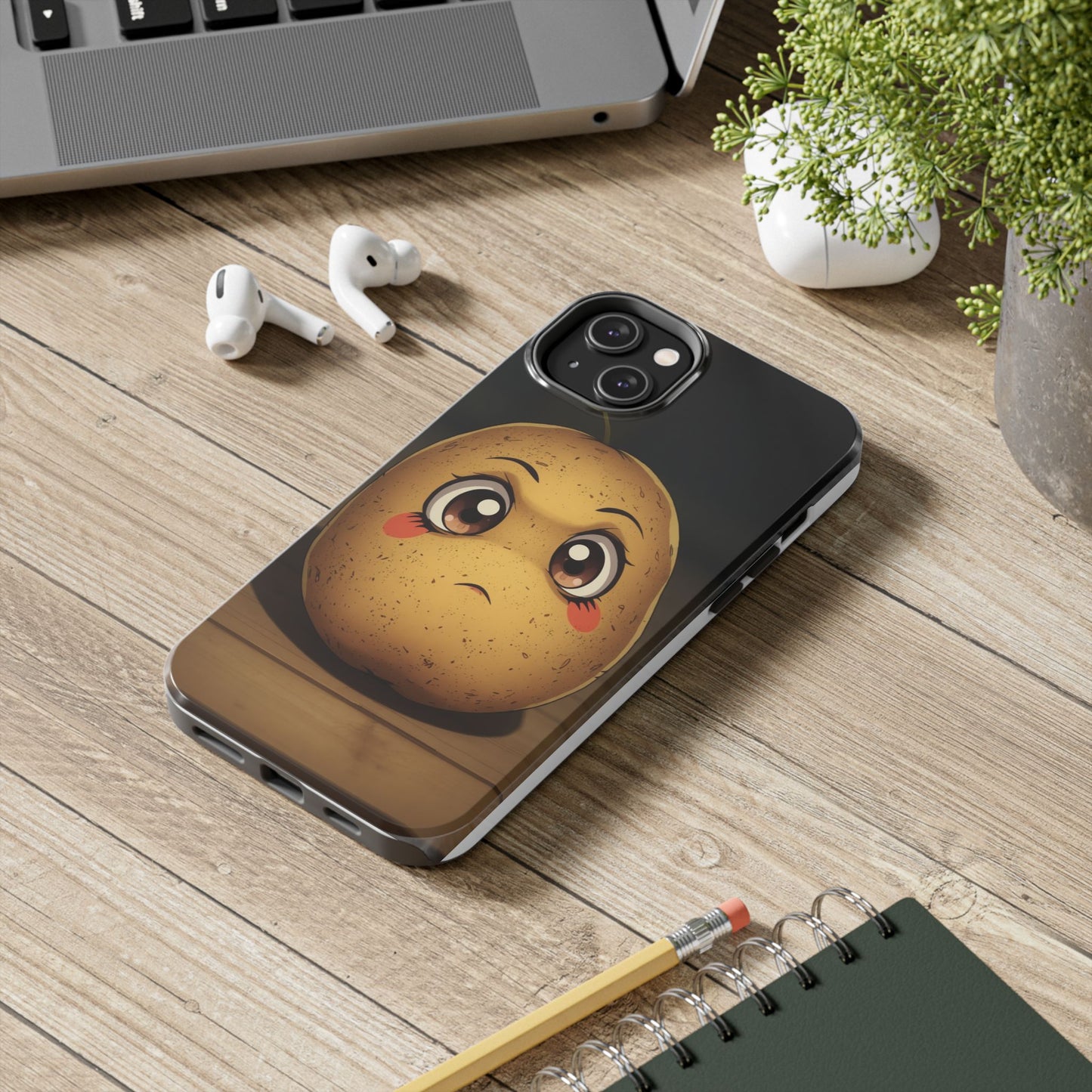 Cute Potato Phone Case with Adorable Design - Tough & Stylish Protection