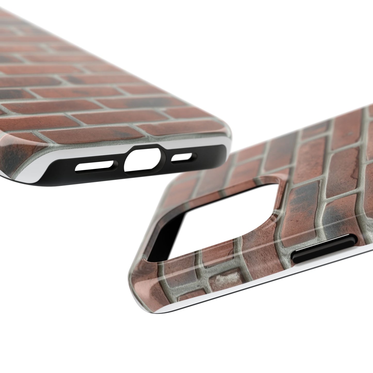 Brick Wall Tough Phone Case - Durable Protection with Urban Style