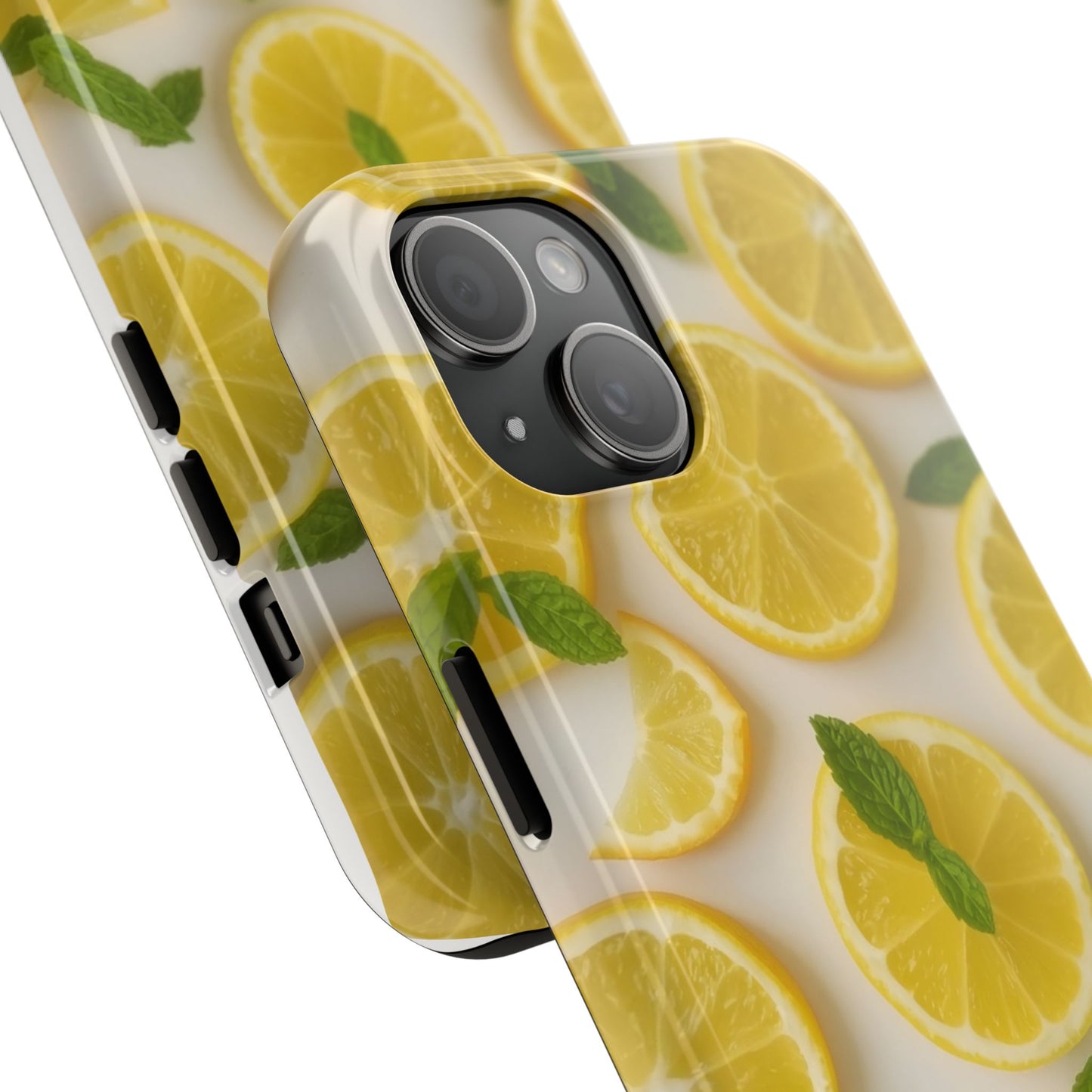 Fresh Lemons Slices - Tough Phone Case - for iPhone