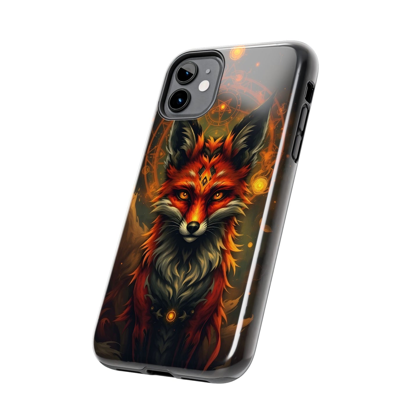 Mystical Fox Tough Phone Case - Durable Protection with Enchanting Design - for iPhone