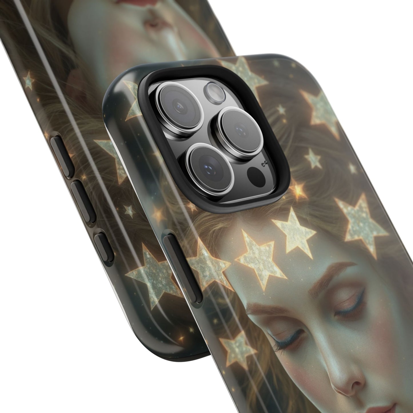 Celestial Dream Tough Phone Case - Artistic Starry Design for Style Enthusiasts