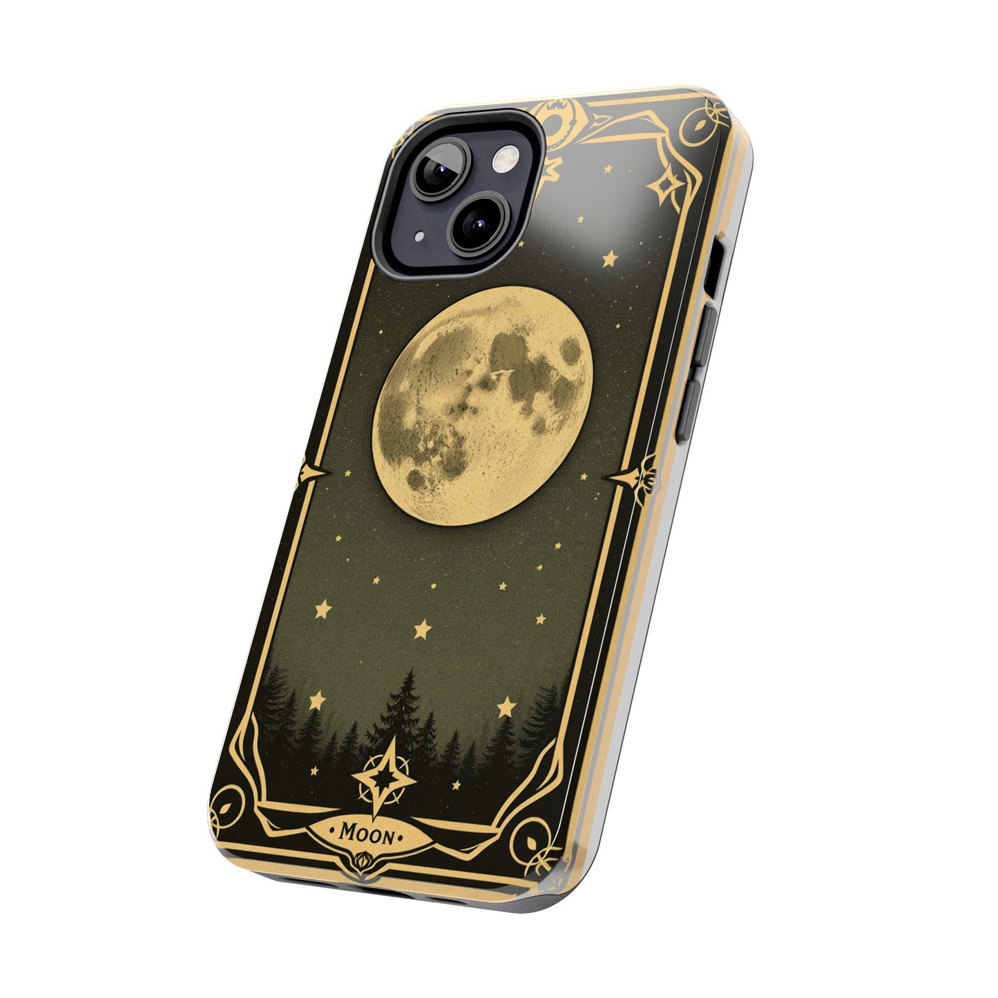 Celestial Moon Phone Case - Tough & Stylish for Star Lovers