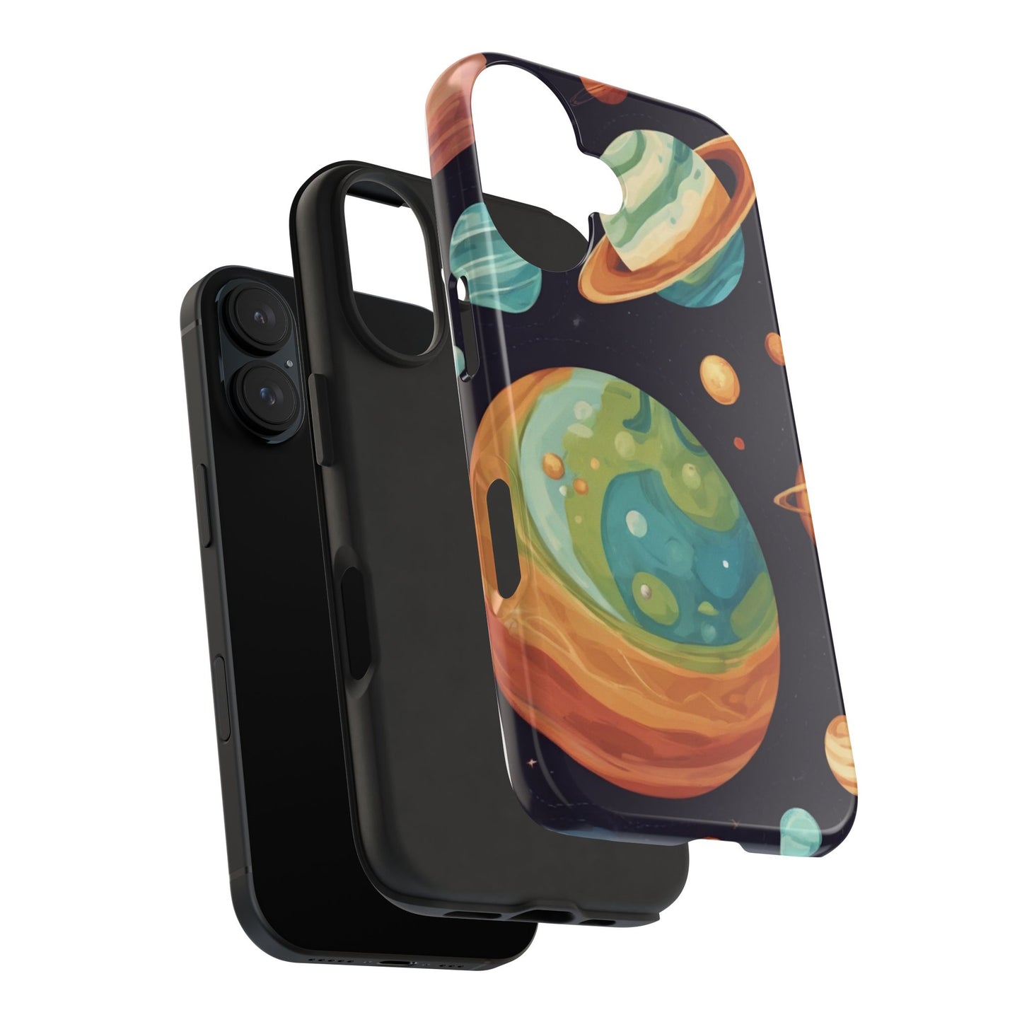 Cosmic Planet Phone Case - Durable Tough Protector for Space Lovers - for iPhone