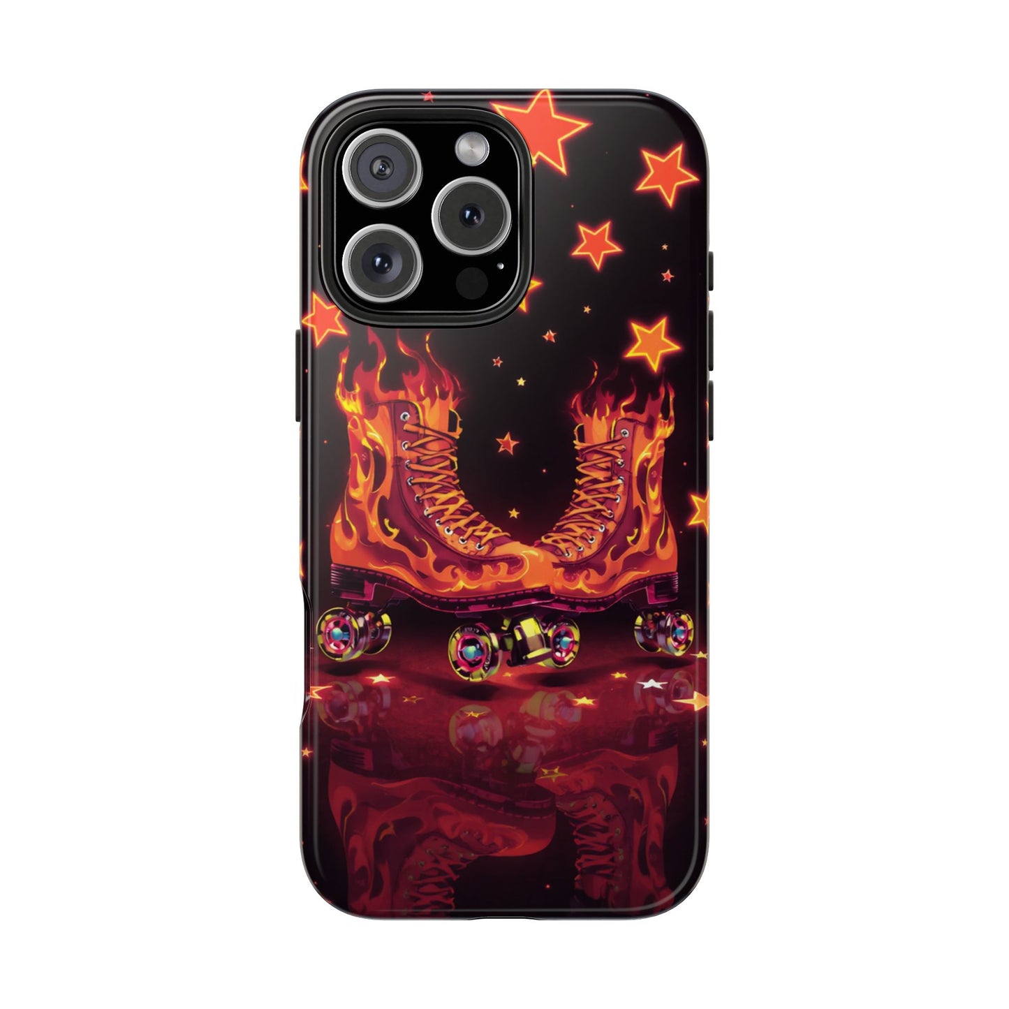 Retro Roller Skates Tough Phone Case - Stylish & Durable