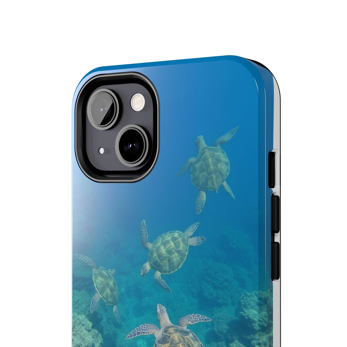 Ocean Turtle Tough Phone Cases - Durable Protection with Marine Art