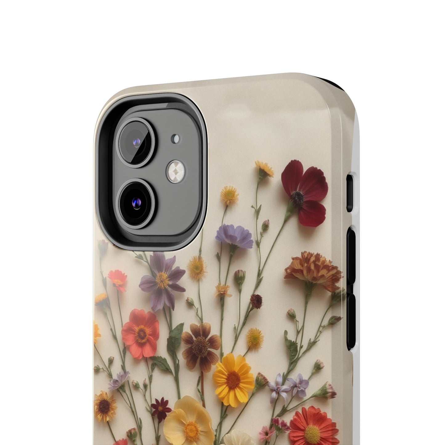 Floral Tough Phone Case - Durable Protection with Nature-Inspired Design