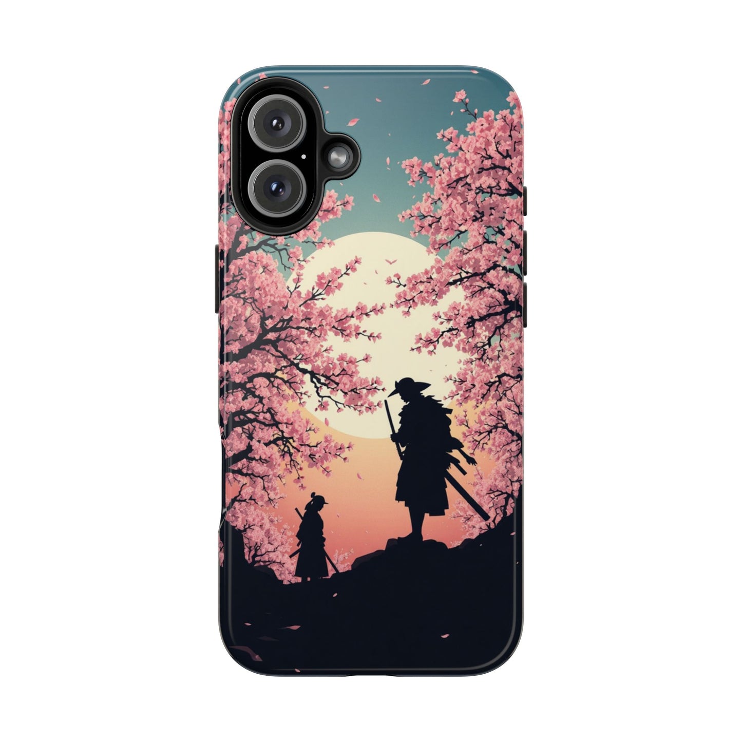 Cherry Blossom Samurai Tough Phone Case