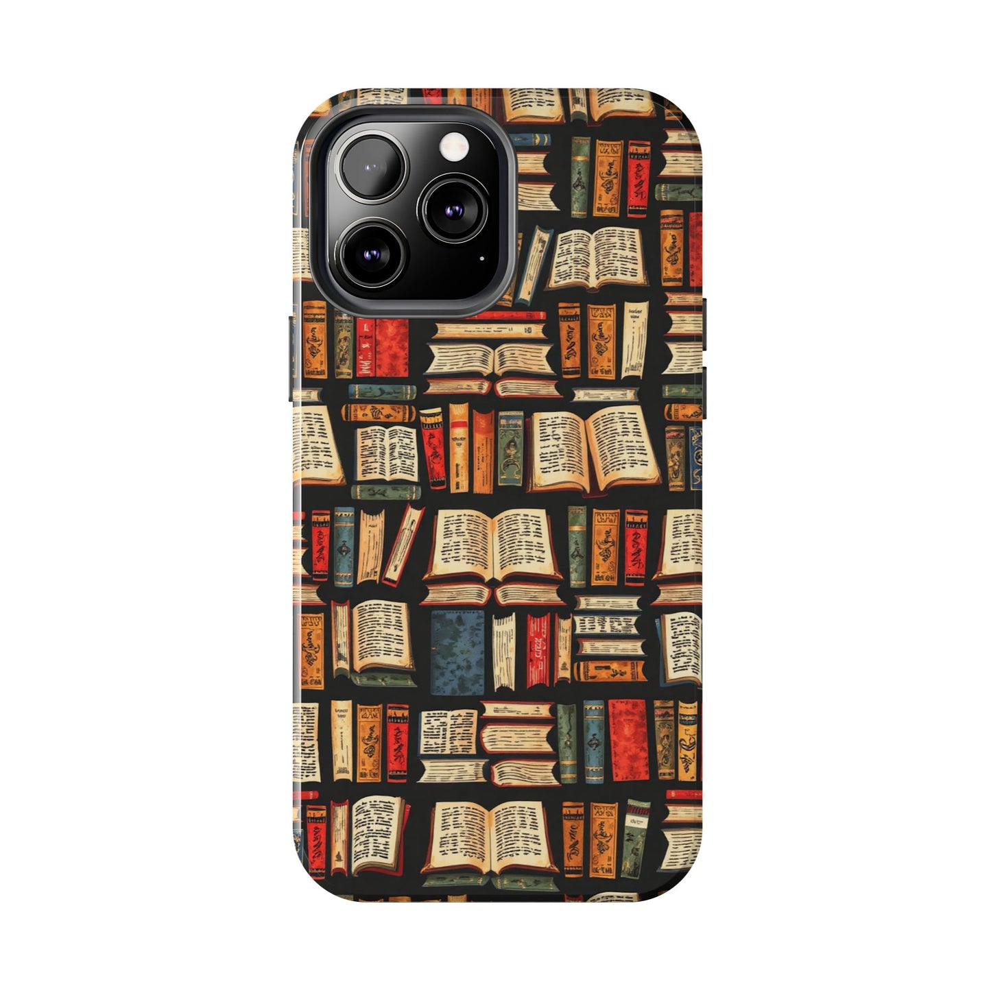 Book Lover Tough Phone Cases - Durable Protective Cases for Literature Fans