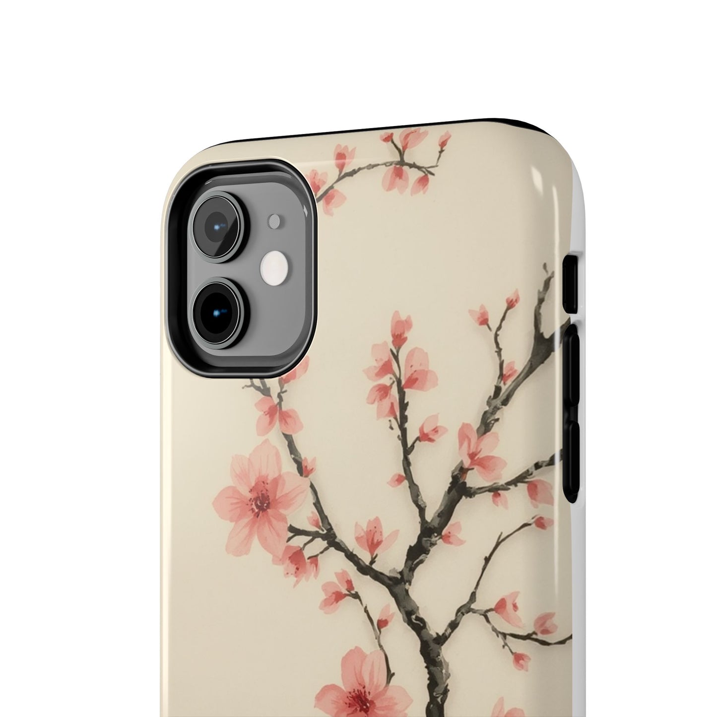 Cherry Blossom Tough Phone Case - Stylish Protection for Nature Lovers