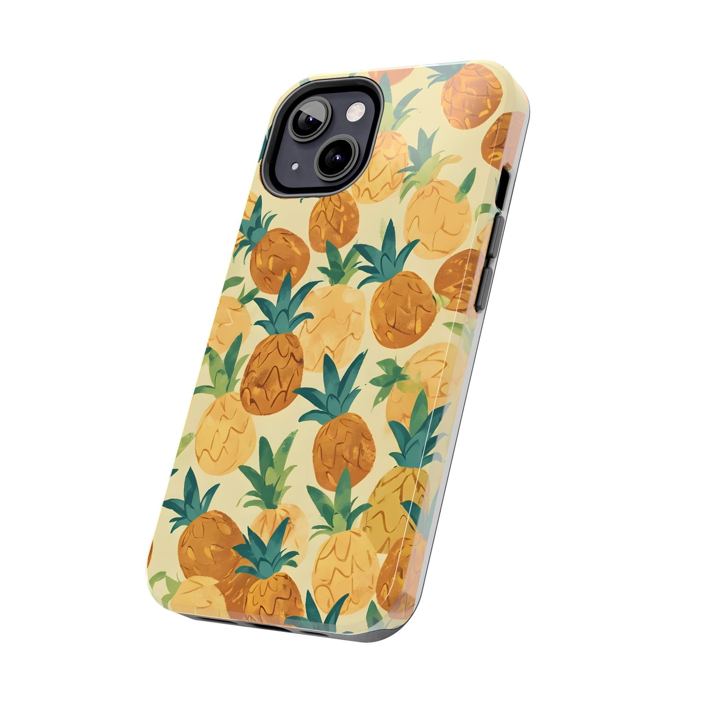 Pineapple Paradise Tough Phone Case - Durable and Stylish for Summer Vibes - for iPhone