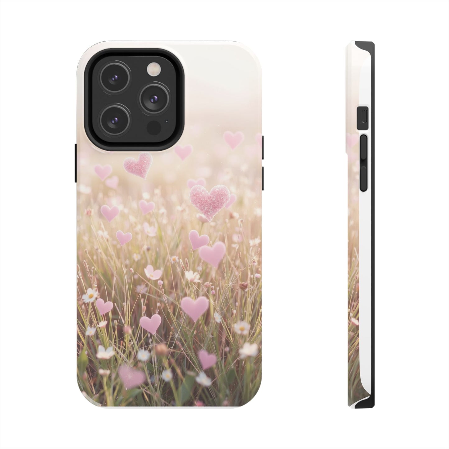 Romantic Hearts Tough Phone Case - Perfect for Lovers and Celebrations