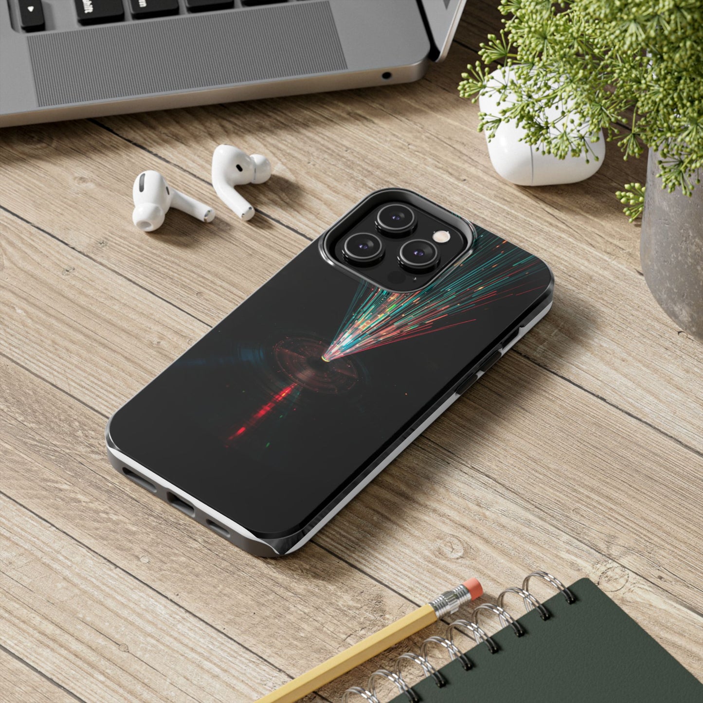 Galaxy Burst Tough Phone Case – Durable Protection with Vibrant Design