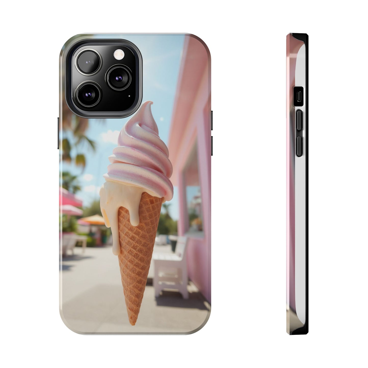 Ice Cream Cone Phone Case – Tough and Stylish Protection