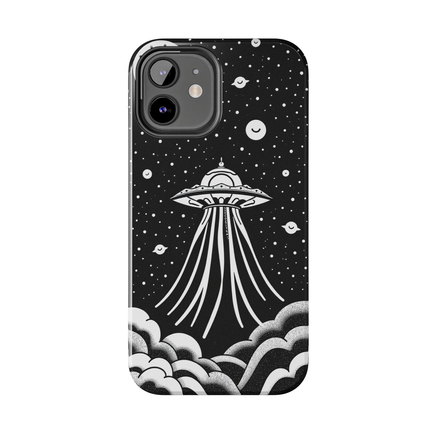 Galaxy UFO Tough Phone Case - Durable Protection with Unique Space Design