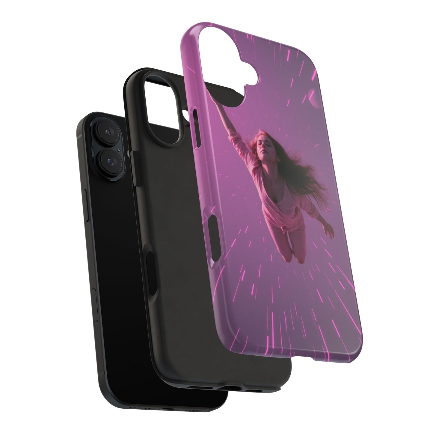 Inspirational Tough Phone Case - Cosmic Dreamer Design