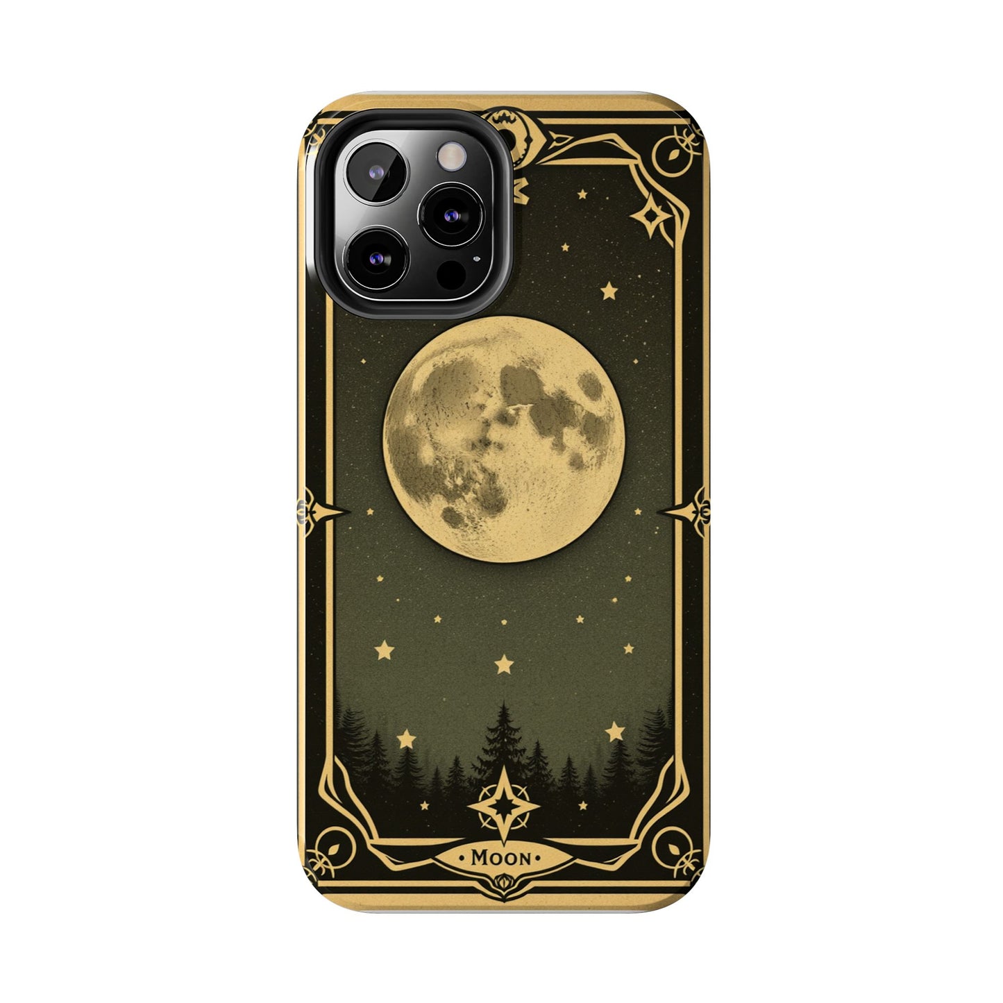 Celestial Moon Phone Case - Tough & Stylish for Star Lovers