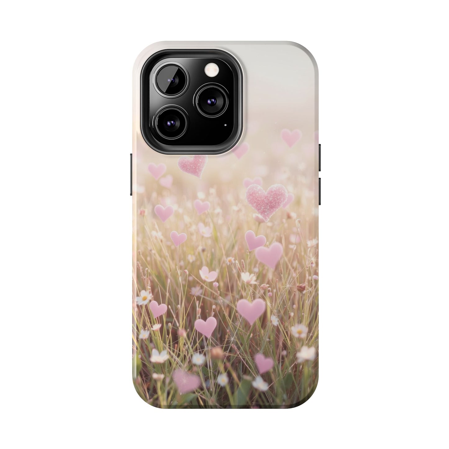 Romantic Hearts Tough Phone Case - Perfect for Lovers and Celebrations