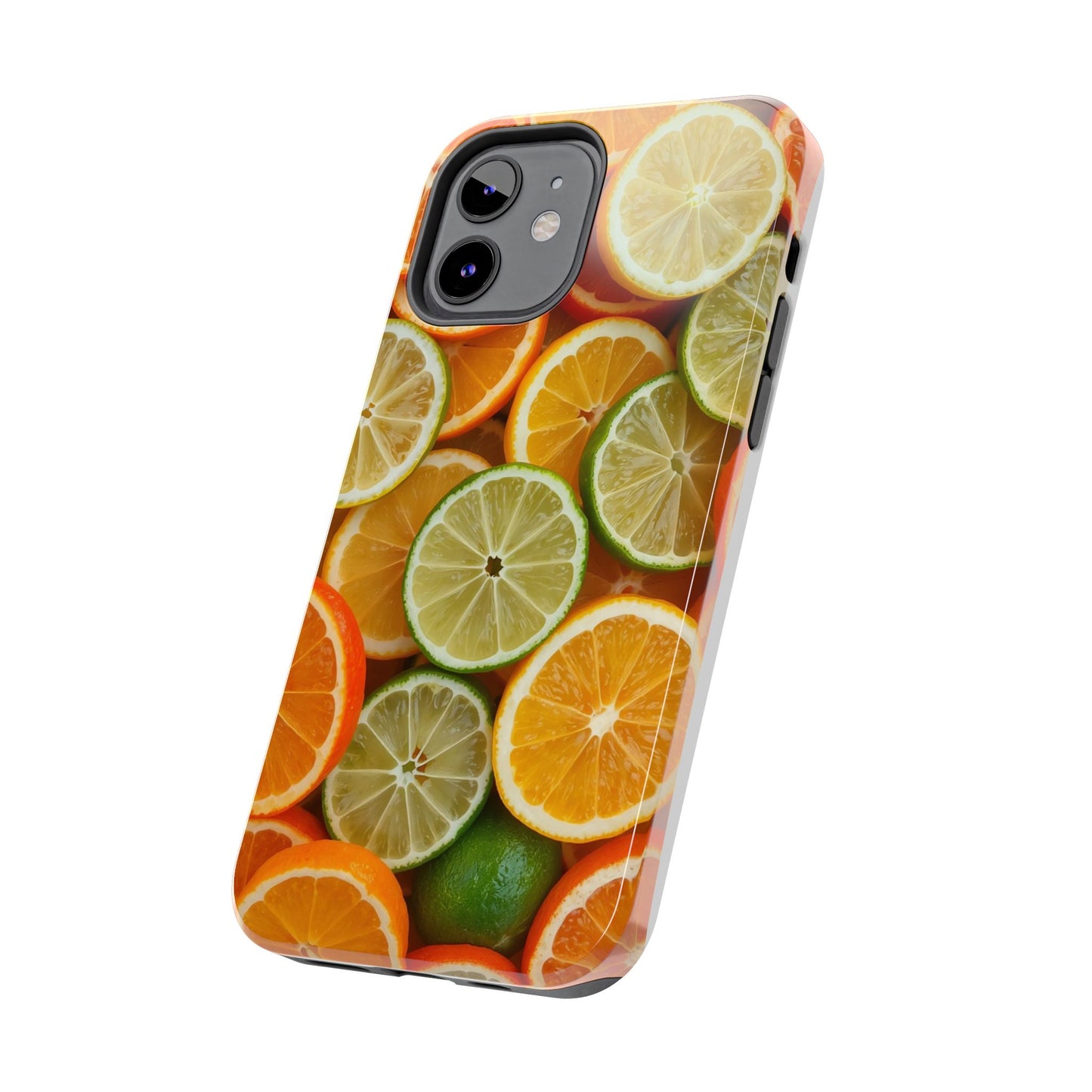 Citrus Slice Tough Phone Case – Vibrant Fruit Design for Summer Fun