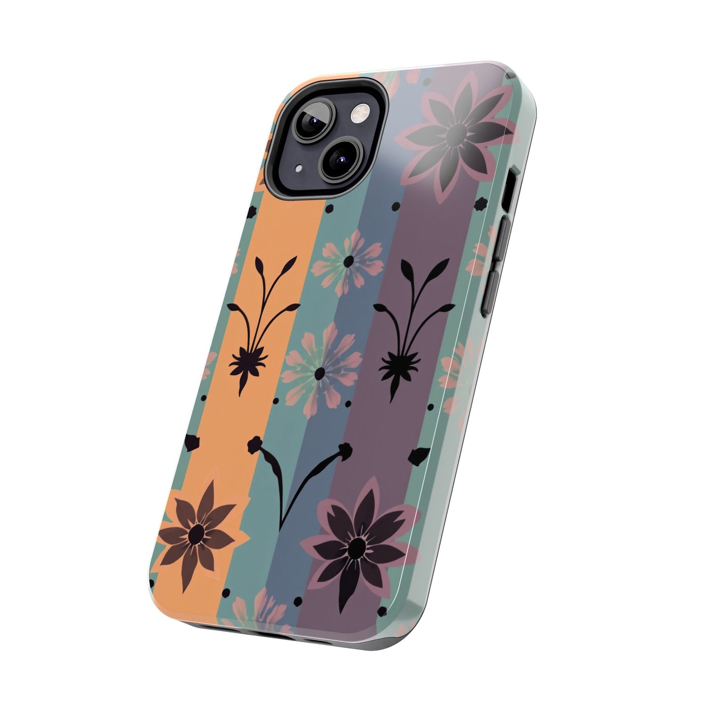 Boho Floral Tough Phone Cases - Durable & Stylish Protection - for iPhone
