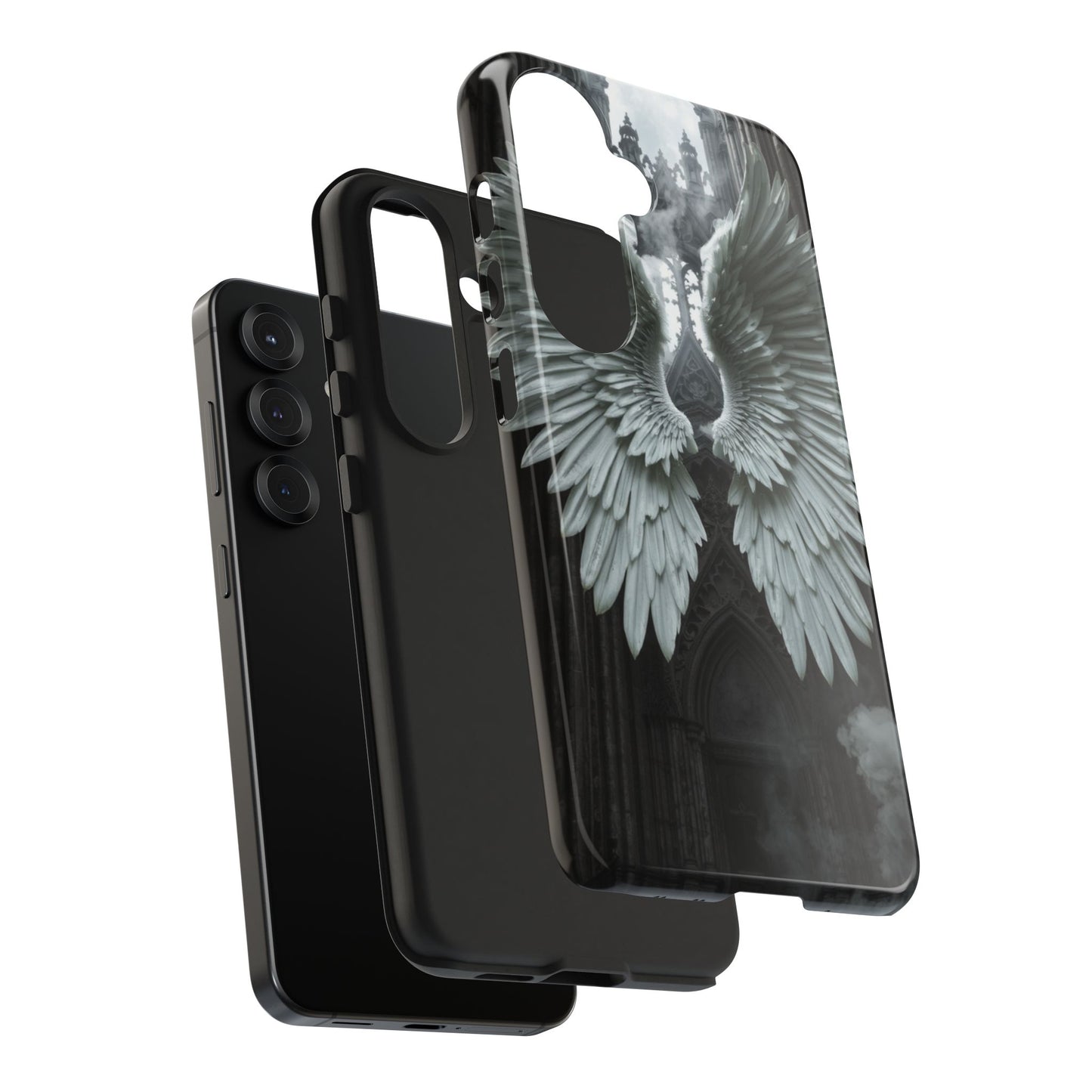 Angel Wings Tough Phone Case - Durable & Stylish Protection for Creatives