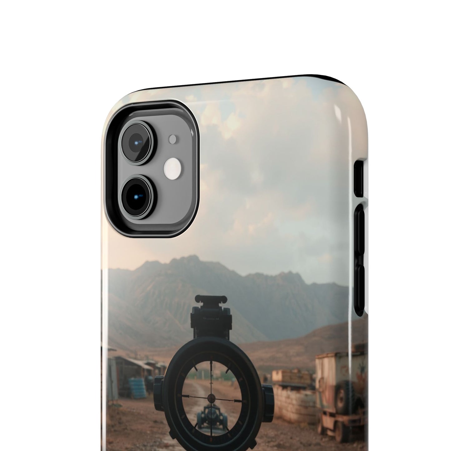 Tough Phone Case - Military Inspired Design with Sniper Scope