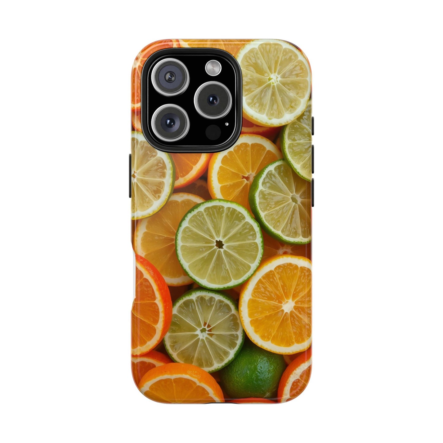 Citrus Slice Tough Phone Case – Vibrant Fruit Design for Summer Fun