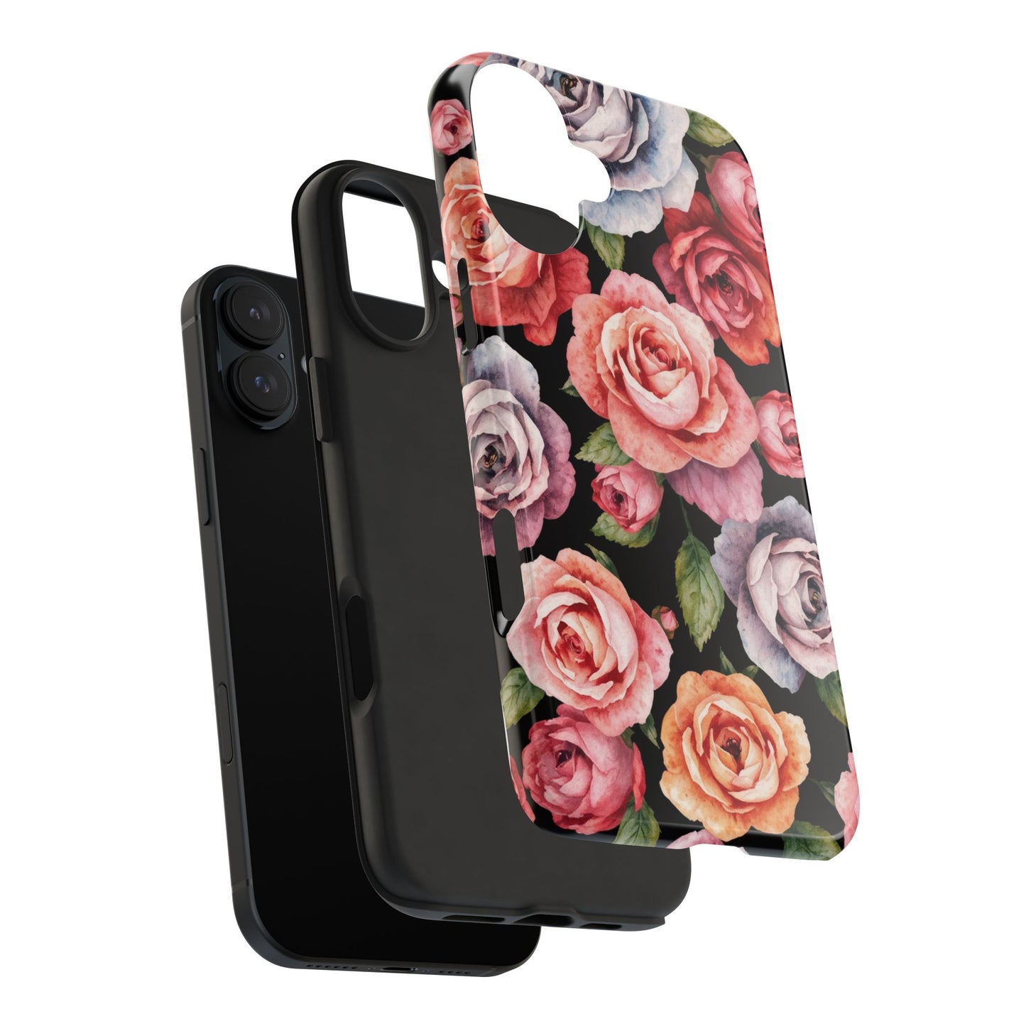 Elegant Floral Tough Phone Case - Perfect for Nature Lovers - for iPhone