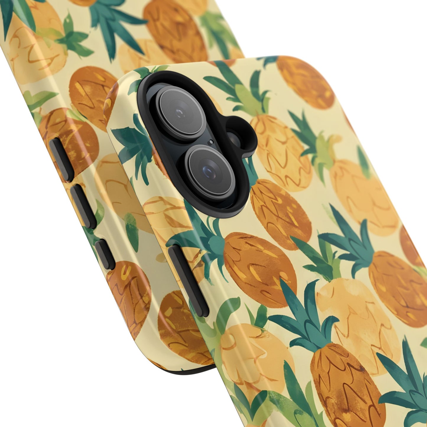 Pineapple Paradise Tough Phone Case - Durable and Stylish for Summer Vibes - for iPhone