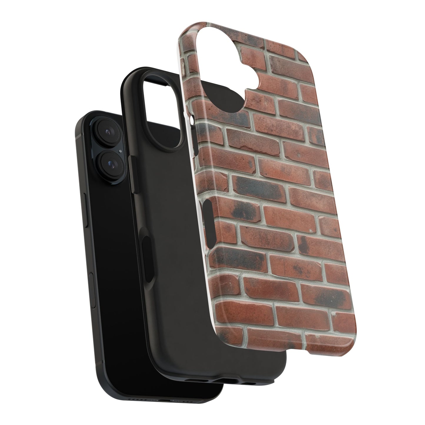 Brick Wall Tough Phone Case - Durable Protection with Urban Style