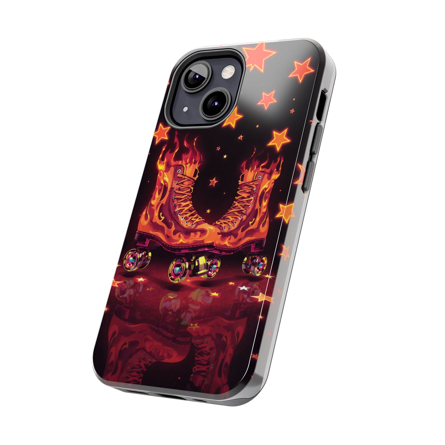 Retro Roller Skates Tough Phone Case - Stylish & Durable