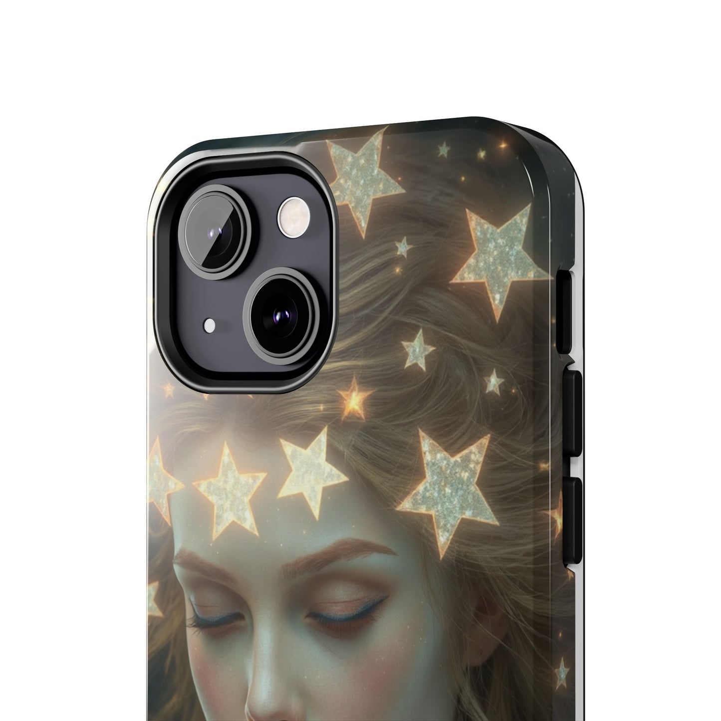 Celestial Dream Tough Phone Case - Artistic Starry Design for Style Enthusiasts