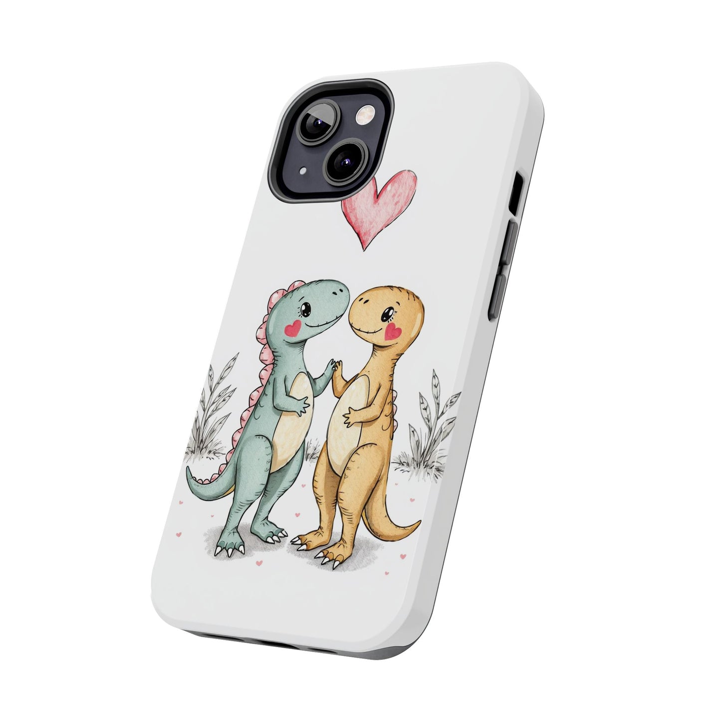 Dino Couples - Tough Phone Case for iPhone