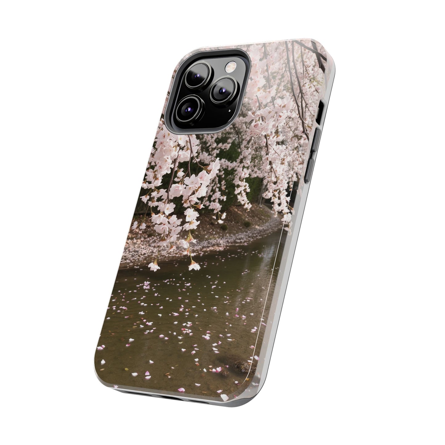 Cherry Blossom Tough Phone Cases - Durable Protection with Floral Serenity