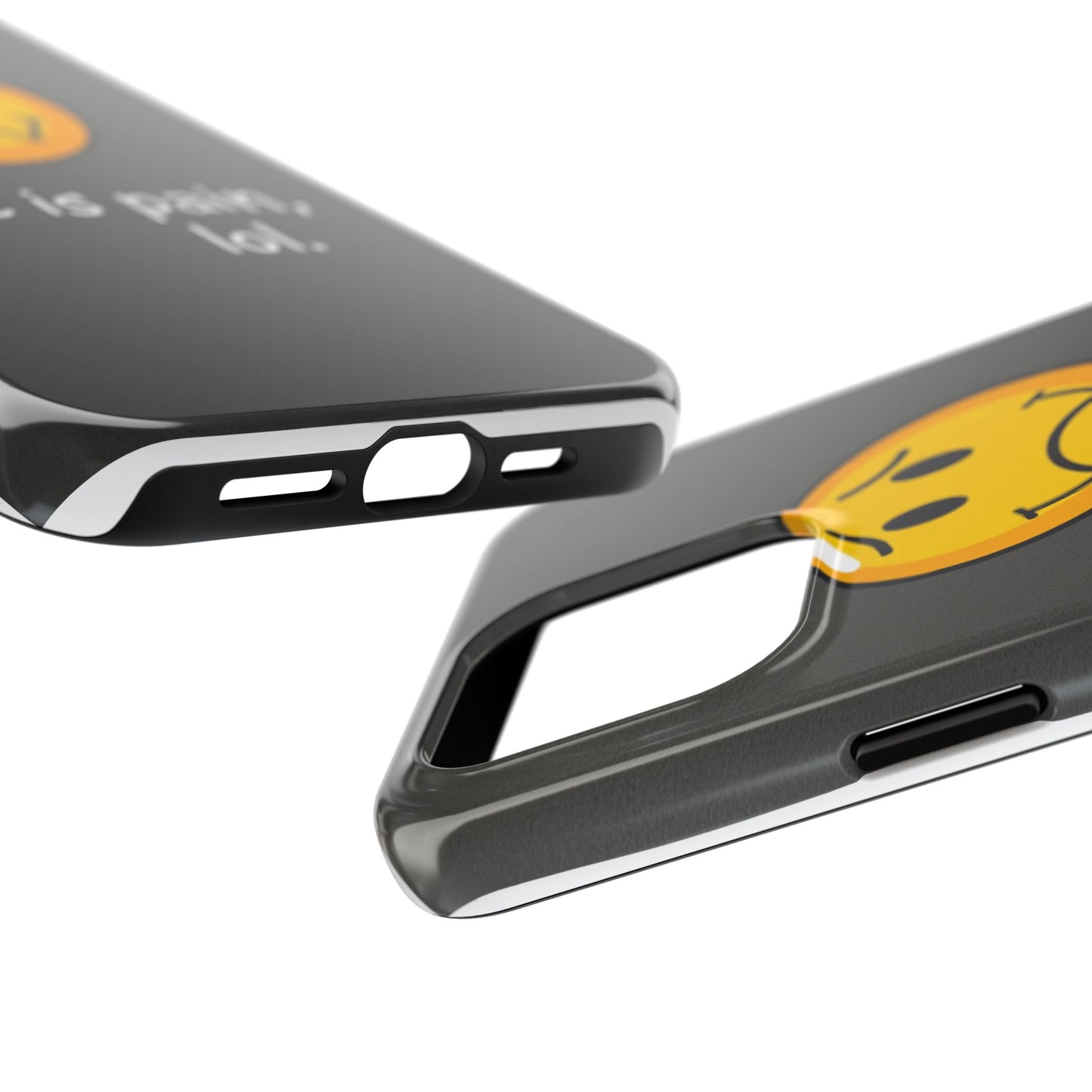 Life is Pain Tough Phone Case - Trendy Design for Smartphone Protection