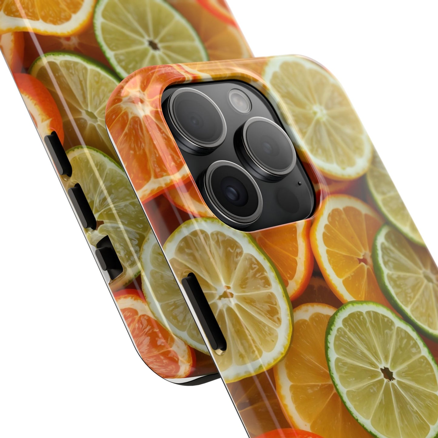 Citrus Slice Tough Phone Case – Vibrant Fruit Design for Summer Fun