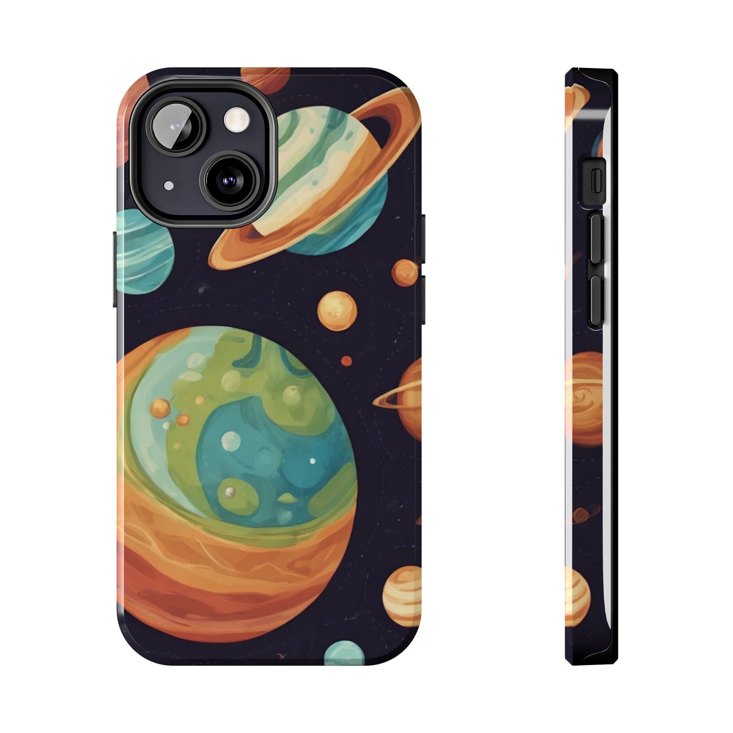 Cosmic Planet Phone Case - Durable Tough Protector for Space Lovers - for iPhone