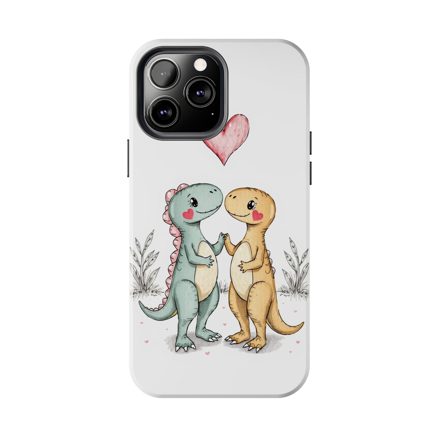 Dino Couples - Tough Phone Case for iPhone