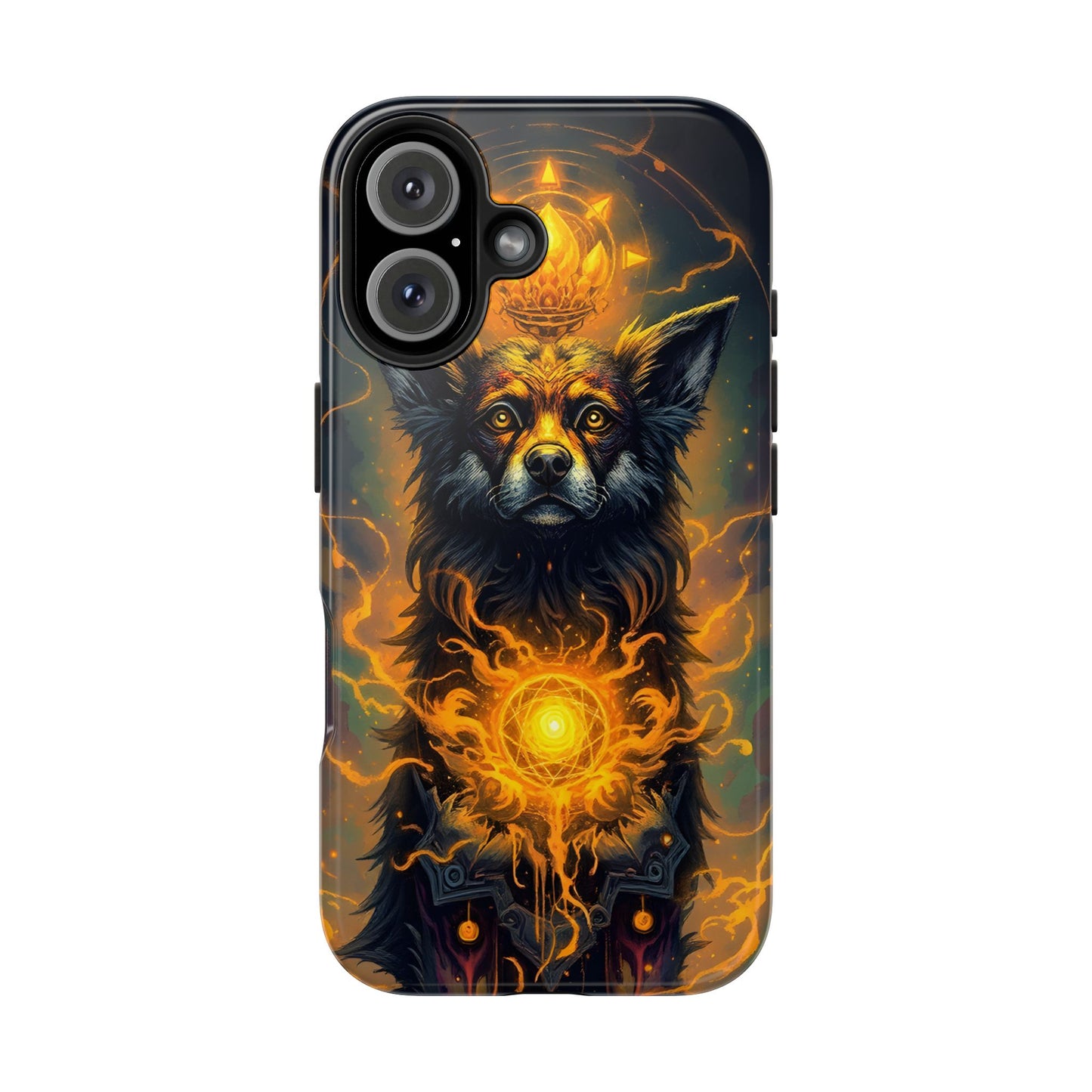 Mystical Dog of Light - Tough Phone Case - Durable Protection with Inspired Artwork - for iPhone