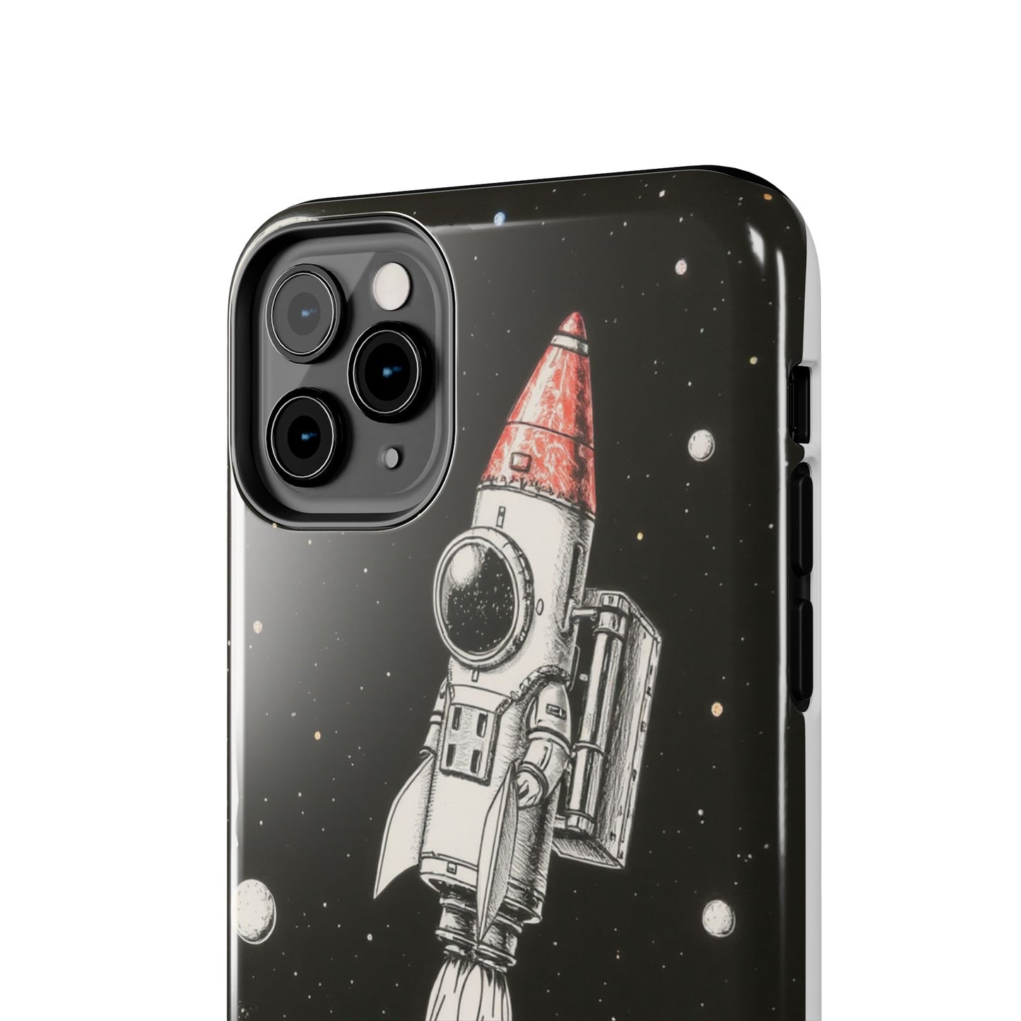 Cool Tough Phone Case for iPhone - Astro-Rocket Bond