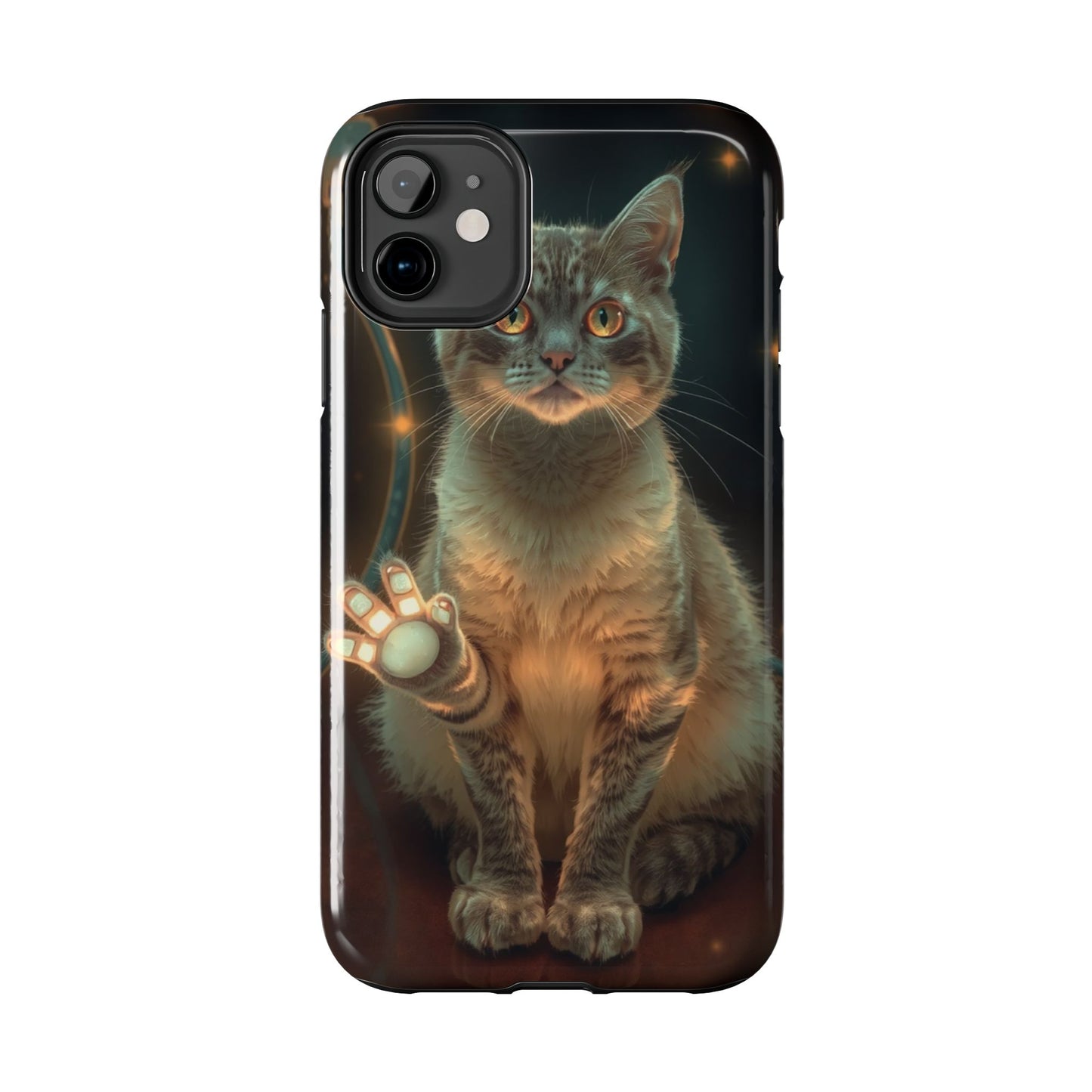 Whimsical Cat Phone Case | Tough Phone Cases for Cat Lovers, Pet Accessories, Gift for Cat Owners, Cute Phone Cover, Personalized Tech
