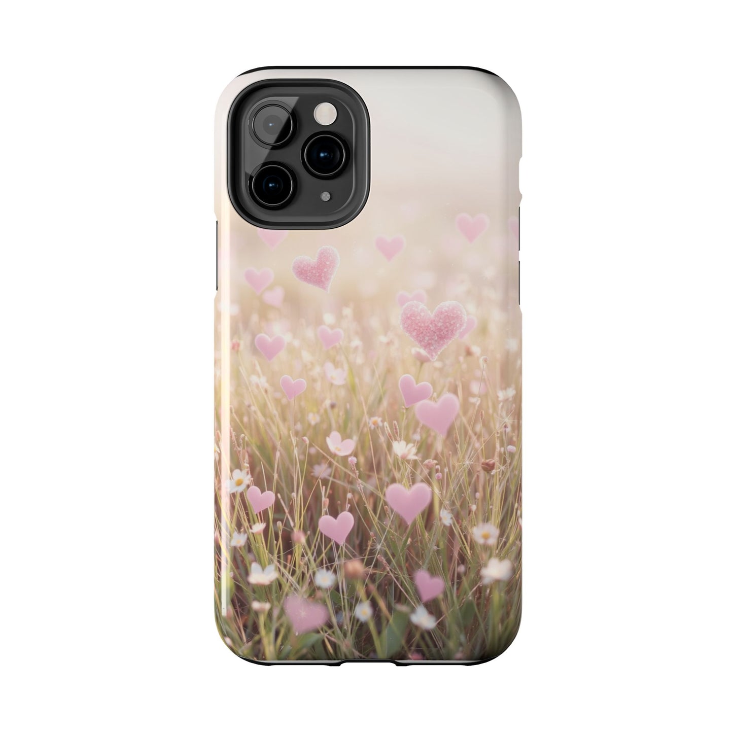 Romantic Hearts Tough Phone Case - Perfect for Lovers and Celebrations