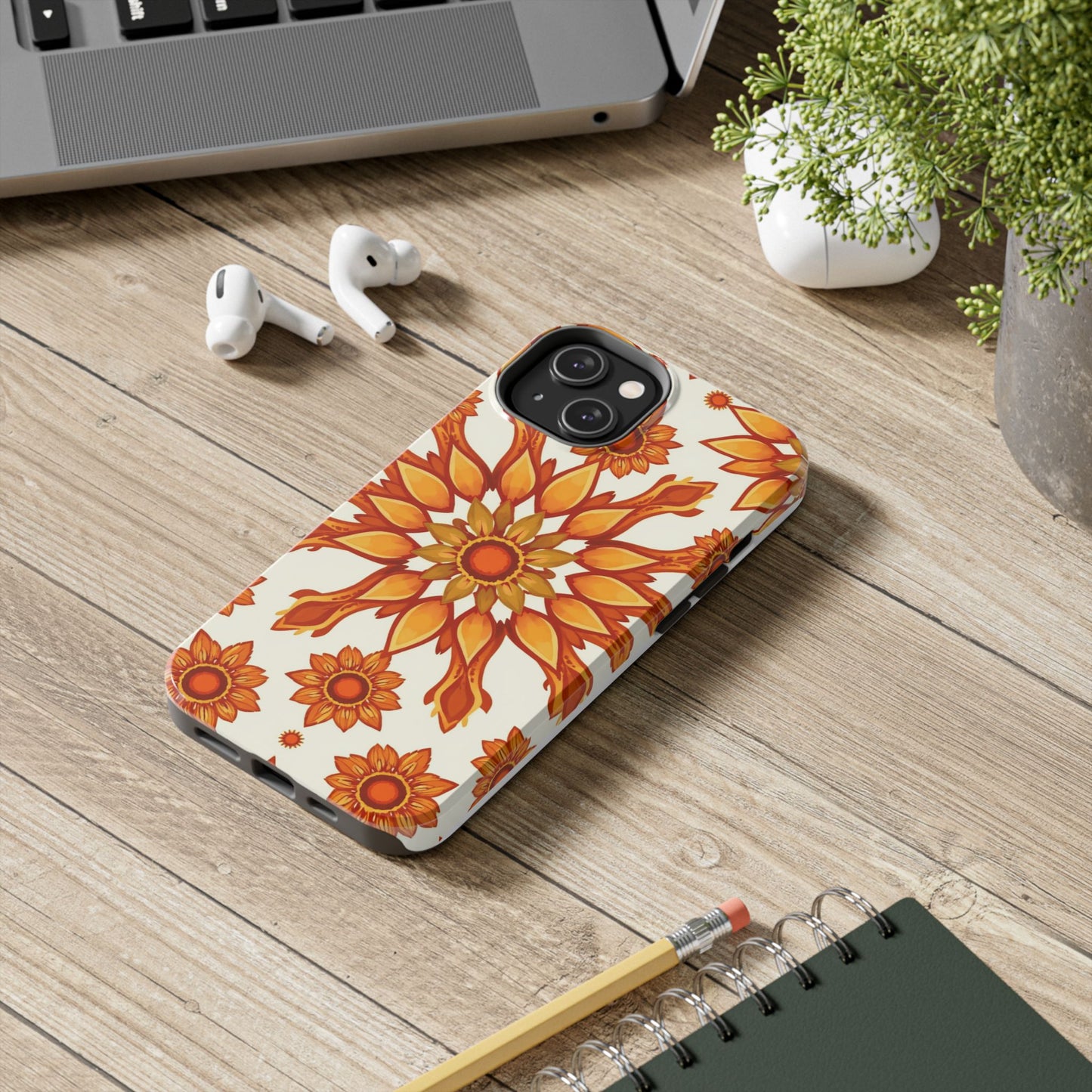 Sun Flower Soul Vibrant Floral Tough Phone Case | Durable & Stylish Protection - for iPhone