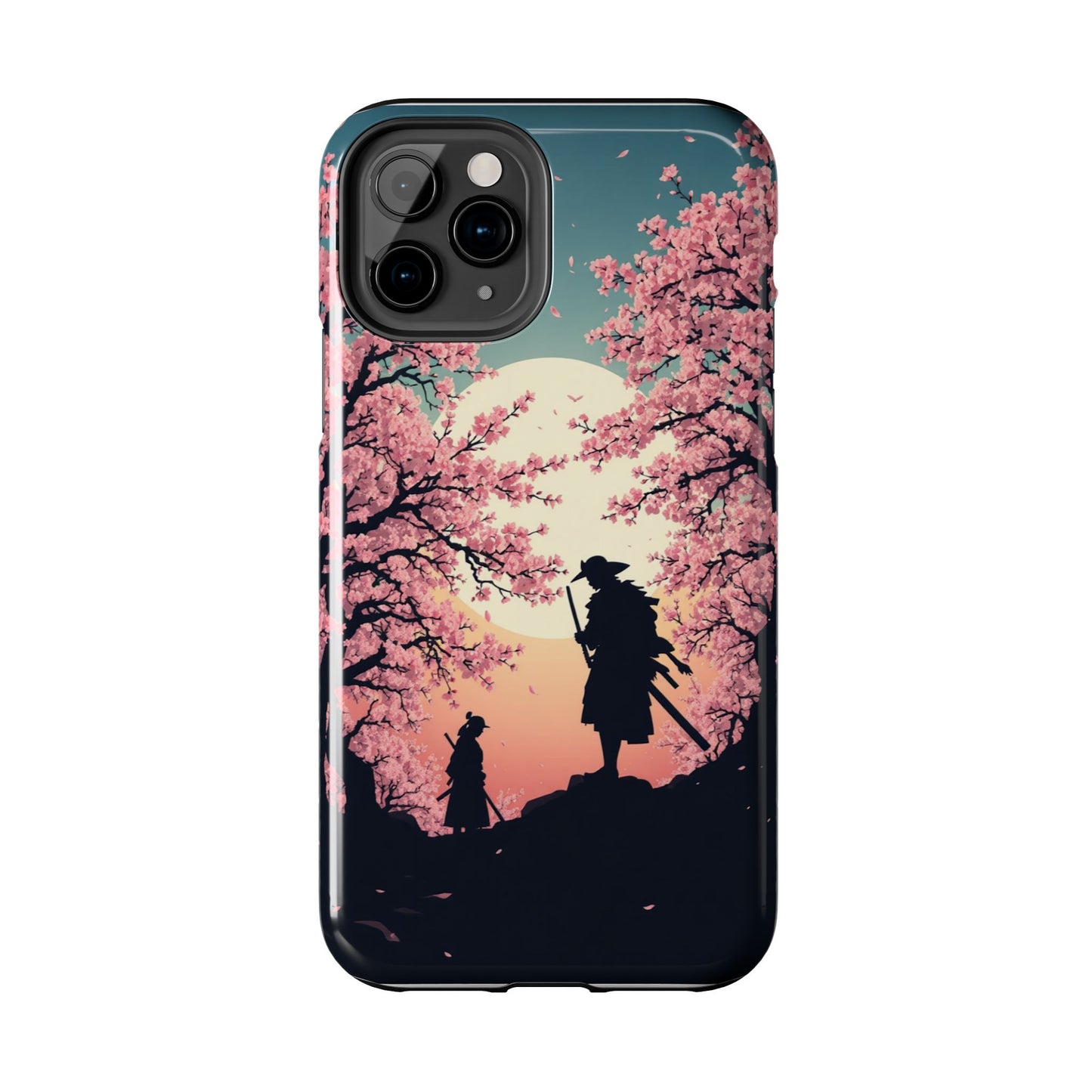 Cherry Blossom Samurai Tough Phone Case