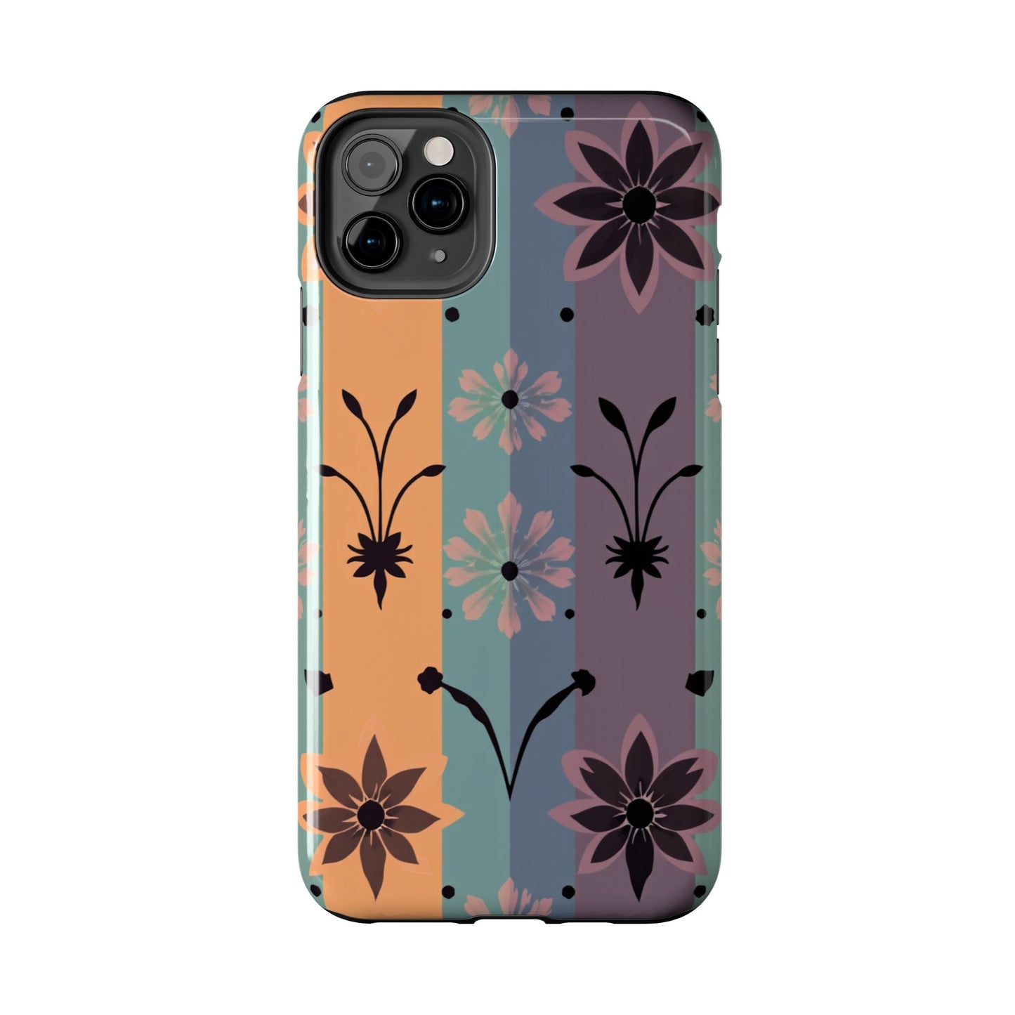 Boho Floral Tough Phone Cases - Durable & Stylish Protection - for iPhone