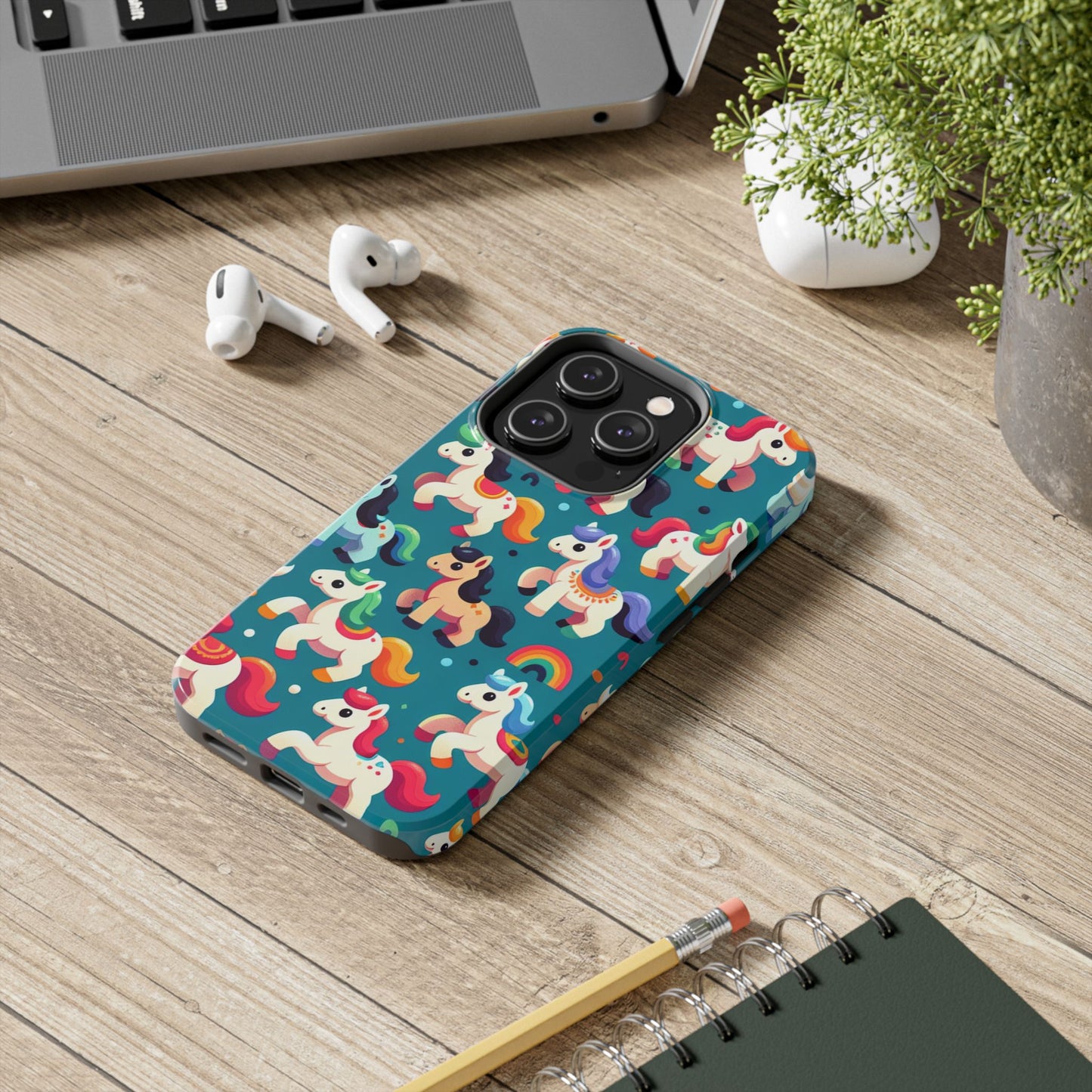 Baby Unicorn Phone Case - Tough & Stylish Design for Kids & Teens - for iPhone
