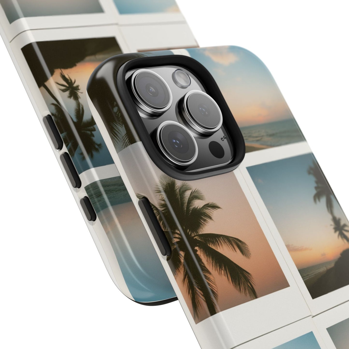 Tropical Sunset Tough Phone Case - Beach Vibes for Summer Adventures