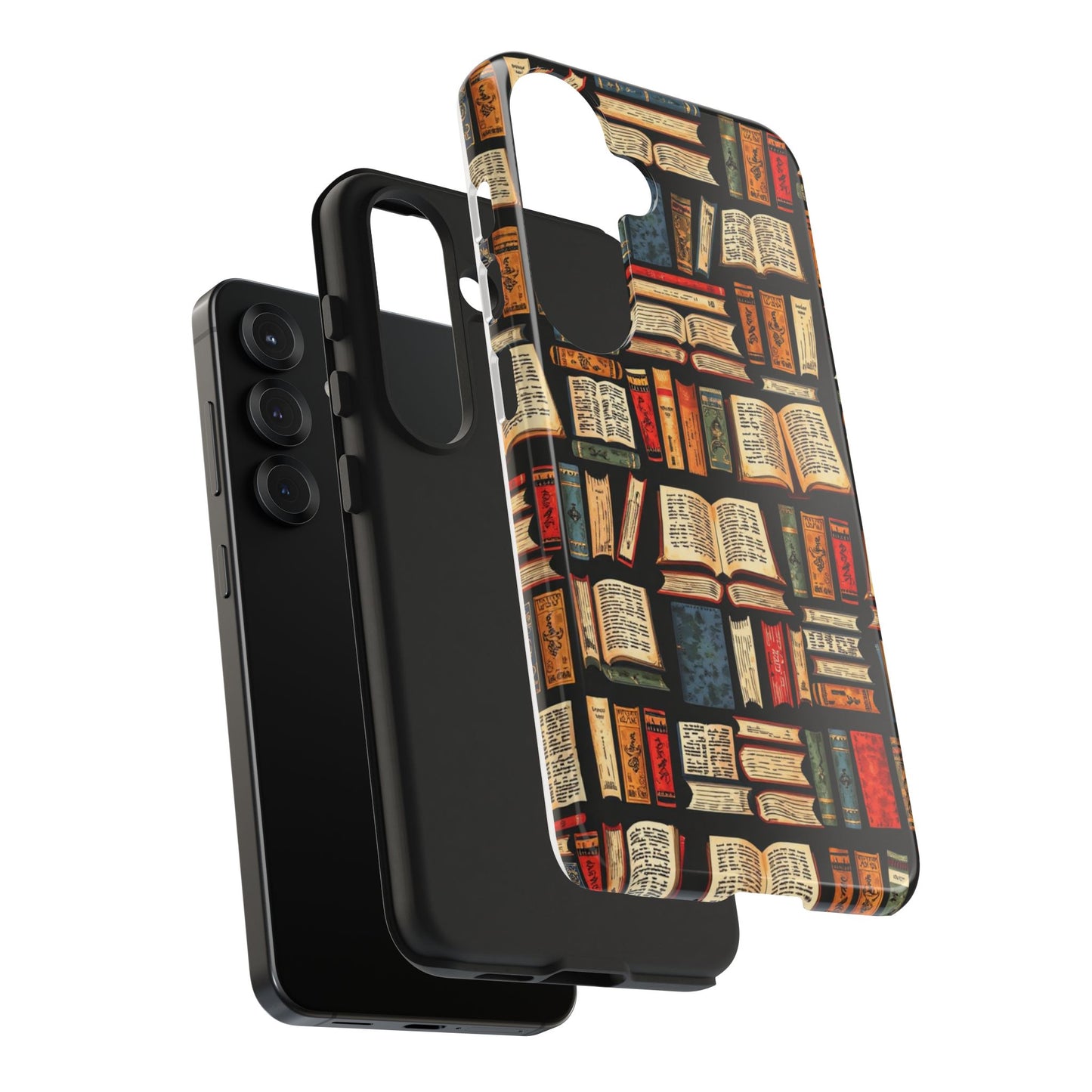 Book Lover Tough Phone Cases - Durable Protective Cases for Literature Fans