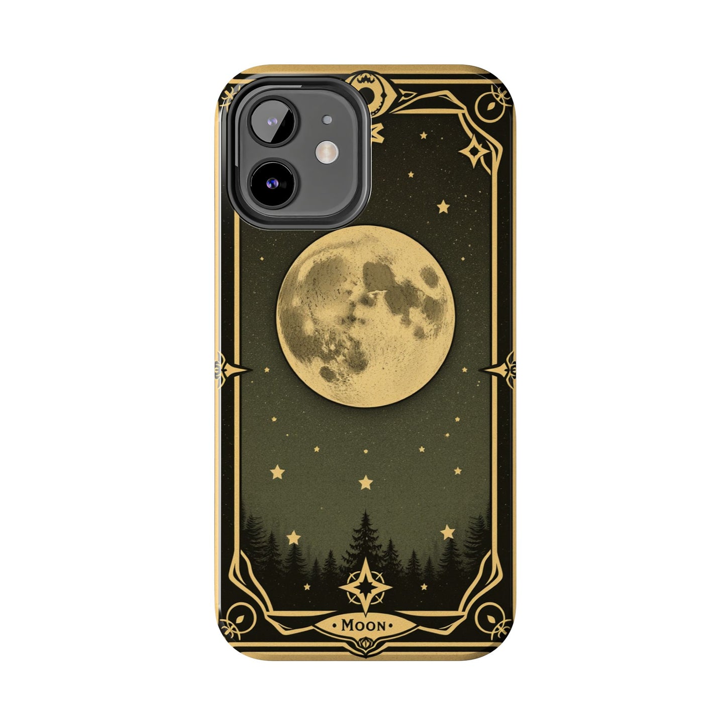 Celestial Moon Phone Case - Tough & Stylish for Star Lovers