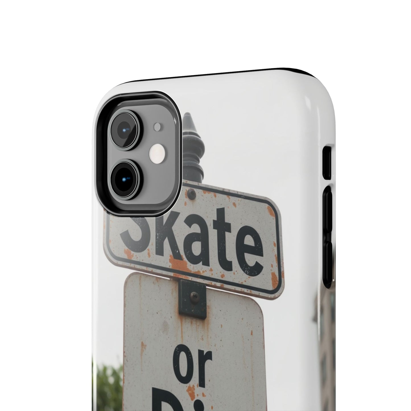 Skate or Die Tough Phone Case - Durable Protection for Skaters